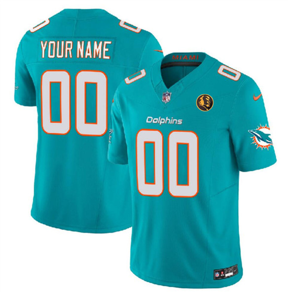 Custom Miami Dolphins Vapor F.U.S.E. Limited Jersey